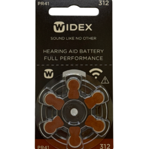 Size 312 (Brown 312A) 6 Batteries