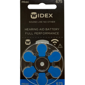 Size 675 (Blue p675) 6 Batteries