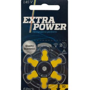 Extra Power (Yellow p10) 6 Batteries