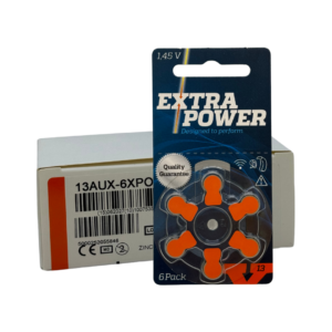 Extra Power – BEST BUY 10 Packs Size 13 (Orange 13A) 60 Batteries