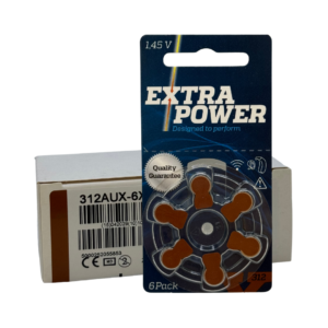 Extra Power - BEST BUY 10 Packs Size 312 (Brown 312A) 60 Batteries