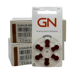 ReSound - Bulk Buy - 20 Packs Size 312 (Brown 312A) 120 Batteries