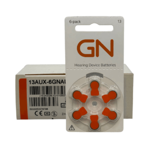 ReSound - Bulk Buy - 10 Packs Size 13 (Orange 13A) 60 Batteries